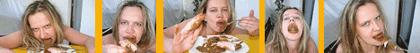 Ham and Scat eating