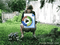 Public peeing pussy